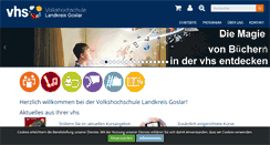 Desktop Screenshot of 38640.vhs-goslar.de